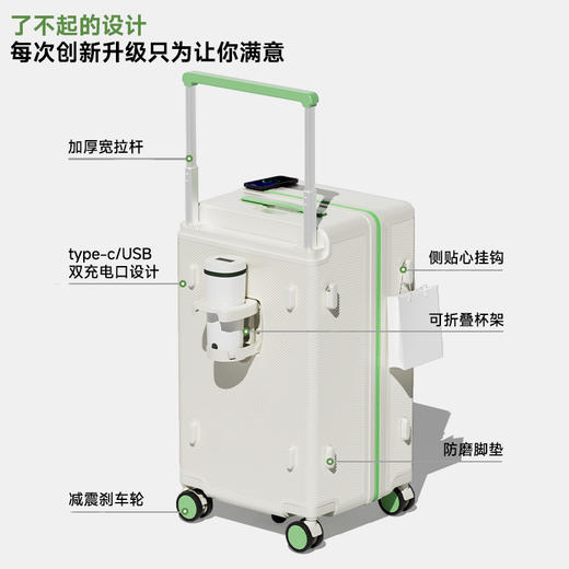 热卖中！！法国ELLE HOMME宽拉杆旅行箱/双肩包 商品图5