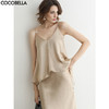 COCOBELLA25新款100%醋酸吊带内搭外穿对丝缎面背心VT3009 商品缩略图0