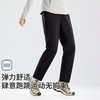 拓路者女款薄绒快干长裤2025年秋季针织加绒直筒裤松紧腰运动裤子 商品缩略图1