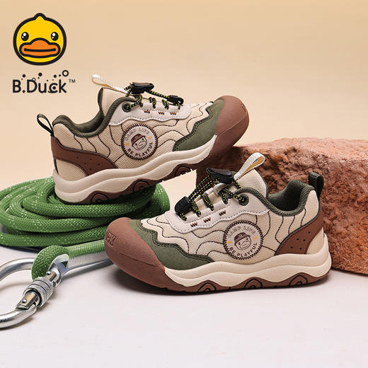 B.Duck小黄鸭童鞋春秋户外鞋轻户外24-32 B3686802 商品图3