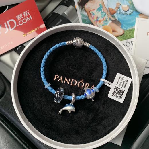 G429潘D拉官网925银碧海拾珠手链套装 商品图1
