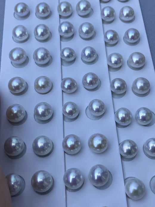 超级镜面！！ 点位9-10mm近圆爱迪生淡水珍珠耳钉 不随机发货 每一对都亲选 商品图7