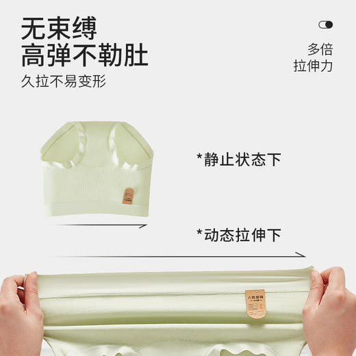【品名】千奈美A类原棉32A抗菌抗hpv加长底裆女士内裤6条DRP801.6 商品图6
