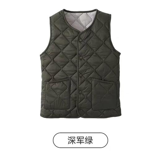 五只白鹅—羊毛马夹轻薄短款内穿休闲百搭坎肩 气绒马甲4801 商品图4