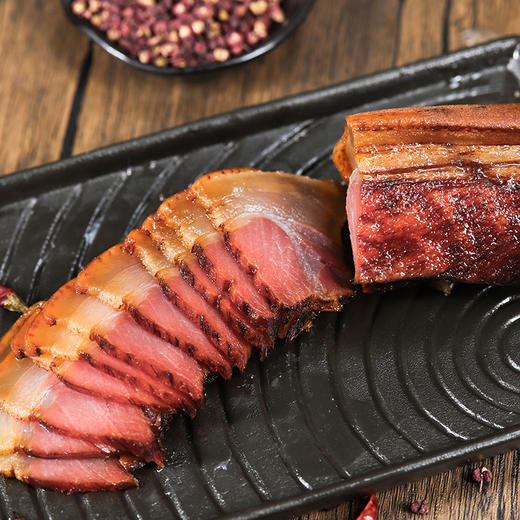 【宜昌助农馆】清江肴  高山土家腊味 腊后腿肉500g真空包装 商品图1