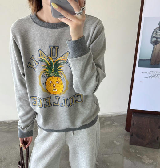 私服2K+入的45r菠萝毛圈卫衣08192 商品图10