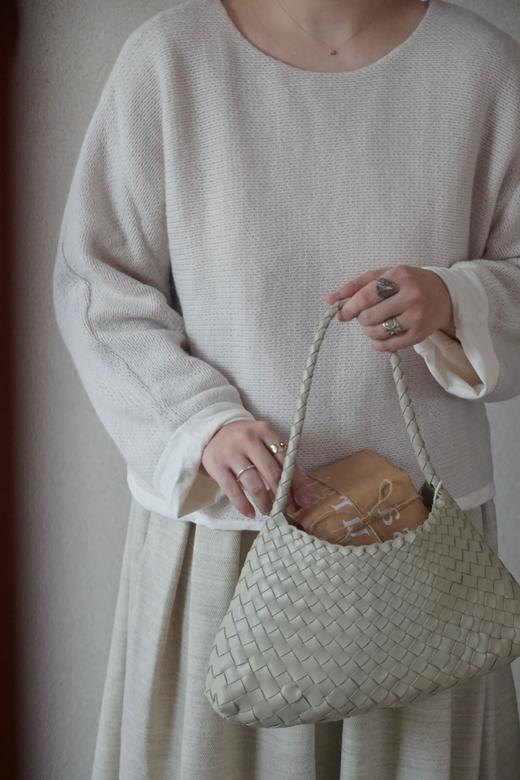 elsa esturgie米色圆领长袖上衣 商品图1