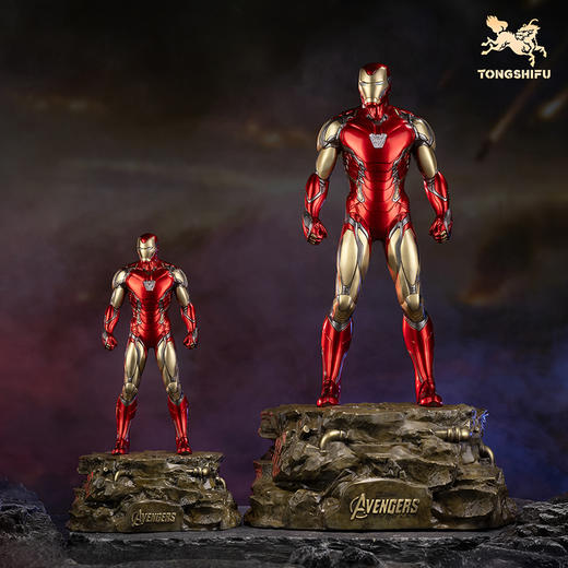 铜师傅《钢铁侠MK85》漫威系列限量手办 复仇者联盟桌面铜摆件 商品图1