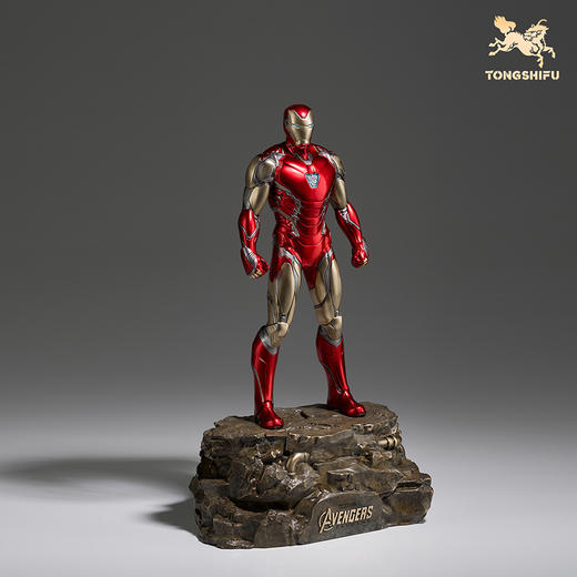 铜师傅《钢铁侠MK85》漫威系列限量手办 复仇者联盟桌面铜摆件 商品图2
