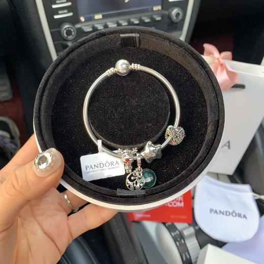 G434潘D拉官网925银圣诞星星ZT1009手镯套装 商品图3