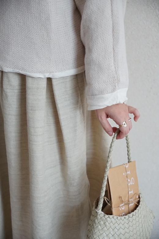 elsa esturgie米色圆领长袖上衣 商品图5