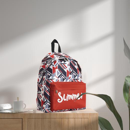 洛克兰菲尼克斯系列双肩包RLB-6034 光影(红色)—rxs 商品图1