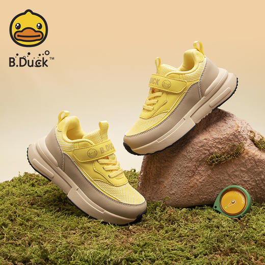 B.Duck小黄鸭童鞋春秋运动鞋时尚运动28-33 B3686854 商品图3
