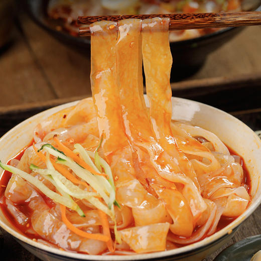 【宜昌助农馆】一致魔芋凉皮免煮早餐晚餐健身代餐饱腹246g 商品图1