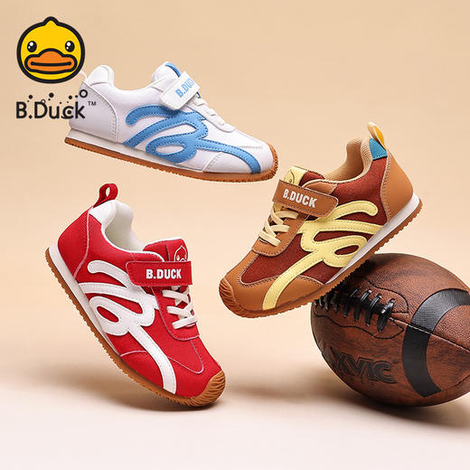 B.Duck小黄鸭童鞋春秋运动鞋阿甘鞋26-35 B3686925 商品图0