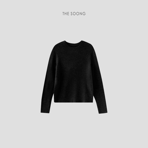 THESOONG/匠织妙感 羊绒羊毛细腻软糯松弛感圆领毛衣HWMY7863/HWMY8081 商品图5