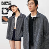 潮牌中性格纹外套休闲翻领夹克秋季上新男NP57TJ59 商品缩略图0