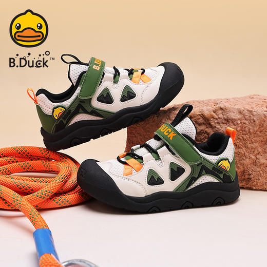 B.Duck小黄鸭童鞋春秋户外鞋轻户外24-32 B3686804 商品图2