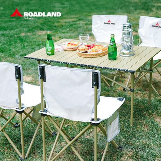 洛得兰德户外超轻便携折叠式椅子米白色LD-YZ101—rxs 商品图1