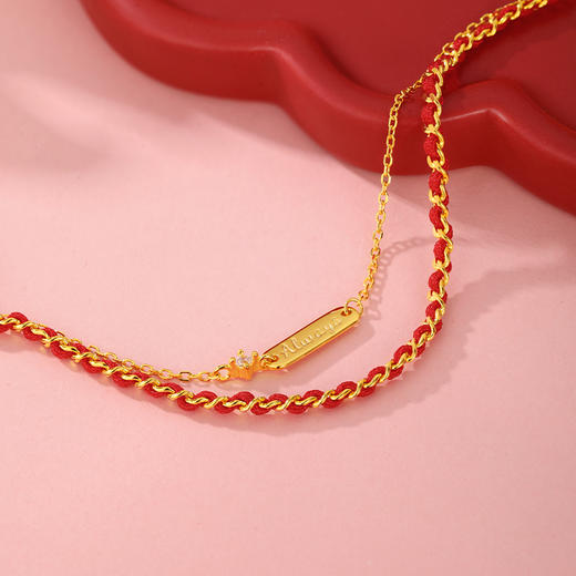 周六福晚霞轻织，AlwayS誓约手链ZLFJ072990★ 商品图4