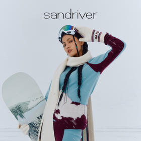 羊绒高领插肩女套衫  SJF97W283N