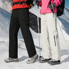 罗蒙冬季保暖羽绒裤男女同款情侣加厚舒适直筒个性拉链设计百搭长裤子 商品缩略图1