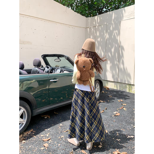 <曾小咸推荐>现货秒杀 ！微信超特价！星星字母刺绣毛衣 日常169.99 立减80 秒杀89.99！！韩系格纹半身裙  秒杀89.99！！ 商品图7