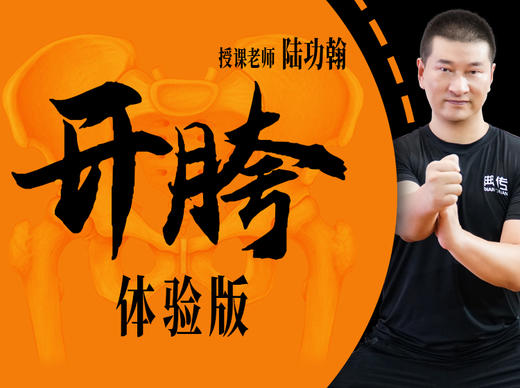 【陆功翰教学原创虎劲】（开胯）万事先开胯 商品图0