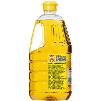 鲁花【保真花生油】5S 物理压榨 压榨一级 花生油 1.8L*2 年货礼盒 商品图4