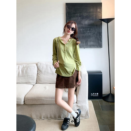 <曾小咸推荐>韩版包臀半身裙灯芯绒 商品图3