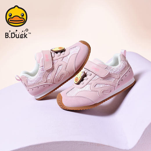 B.Duck小黄鸭童鞋春秋运动鞋阿甘鞋26-37 F3686952 商品图2