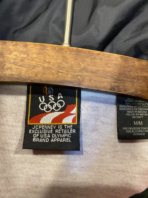 90年代 Vintage USA 美国奥运代表队 澳门制 运动外套 _SJK(M) 商品图2