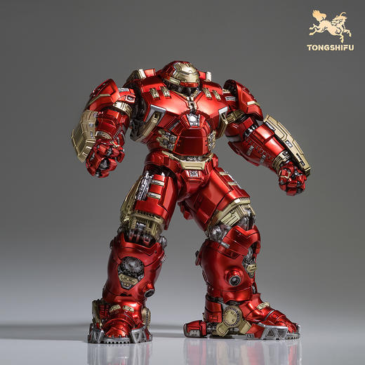 铜师傅《反浩克装甲1.0》漫威系列限量手办 复仇者联盟桌面铜摆件 商品图2