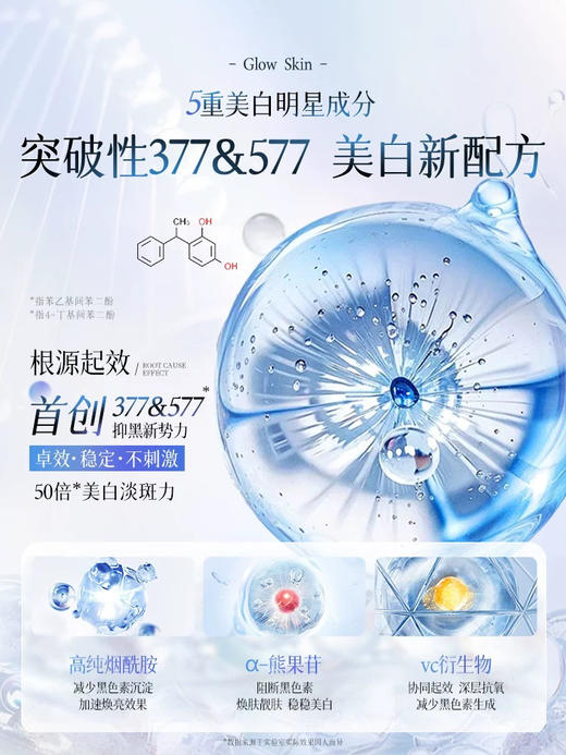 透真 美白淡斑精华霜 50g（幻彩款） 商品图2