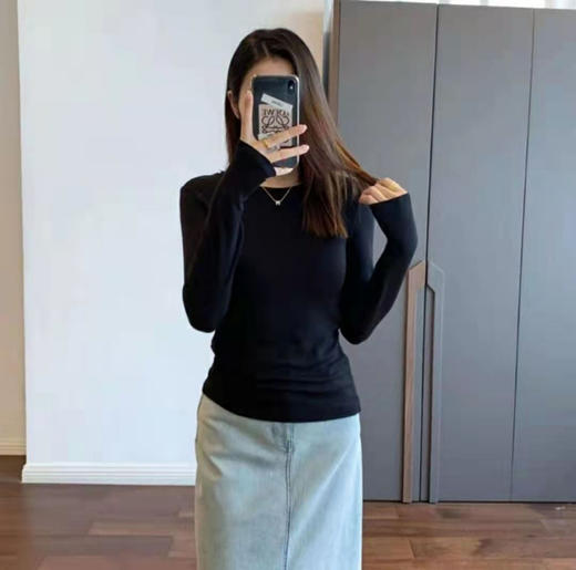 🔥秋冬天开挂的打底衫59.9¥任选2件【羊毛美雅碧蛋白精华打底衫】百搭叠穿自然丝滑!打造纸片人既视感! 商品图2