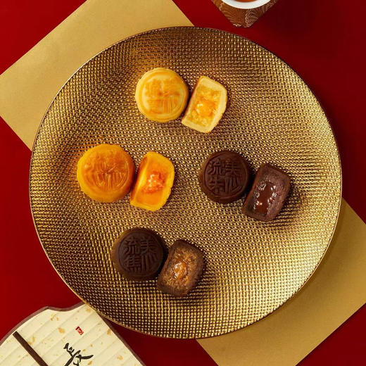 【现货】美心流心四式月饼！火爆到一盒难求！！！比流心奶黄月饼都稀缺[色] 商品图1