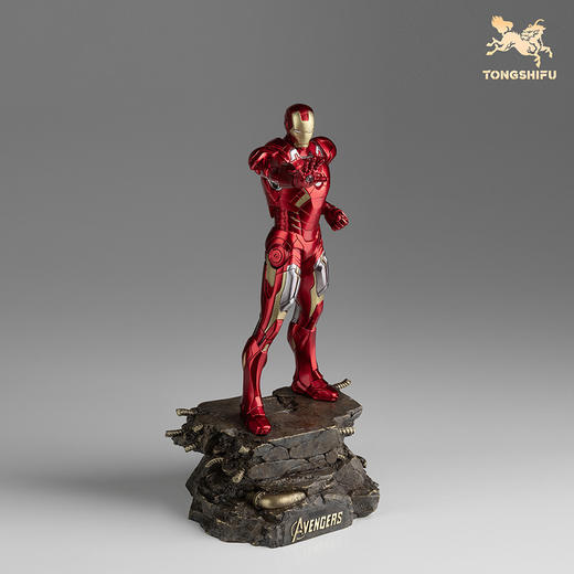 铜师傅《钢铁侠MK7》漫威系列限量手办 复仇者联盟桌面铜摆件 商品图4