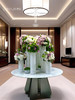 装饰花高档酒店大堂仿真花摆件圆桌大厅别墅售楼商场会所定制假花 商品缩略图4