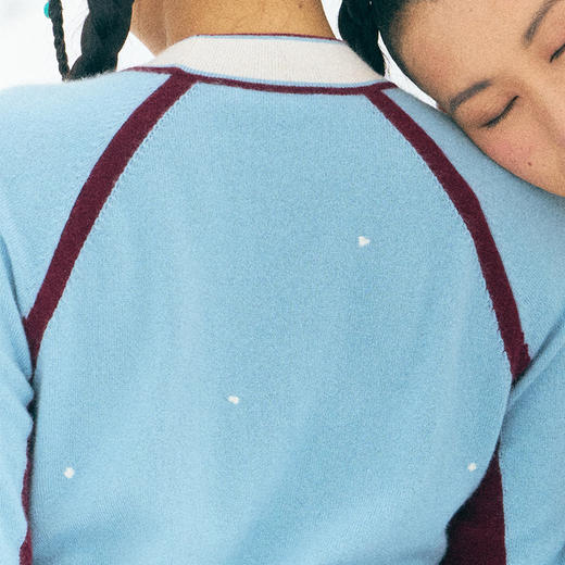 羊绒高领插肩女套衫  SJF97W283N 商品图5
