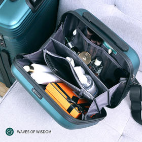 洛克兰智慧波浪系列子母套箱CRX1801 13+24寸 翠绿/铁灰—rxs