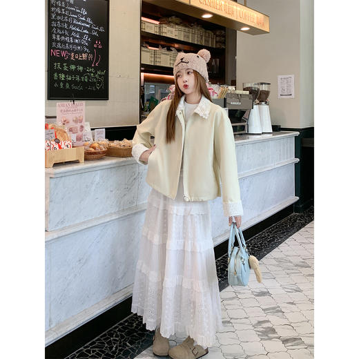 <曾小咸推荐>现货秒杀！微信超特价！外套小众设计感夹克上衣 日常299.99 立减160 秒杀139.99！ 商品图2