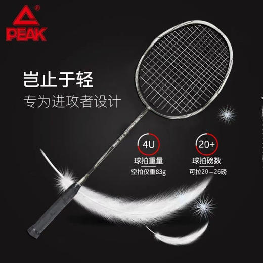 匹克*羽毛球拍超轻全碳素纤维YY42500—rxs 商品图2