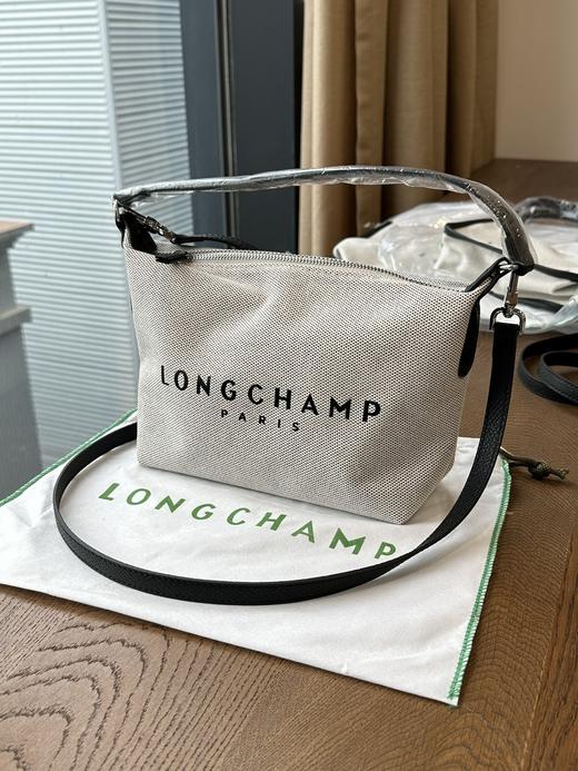 LC珑香 25新款限定棉麻帆布+牛皮 购物袋/mini托特包/hobo包/饭盒包/方包 Z-15601 商品图2