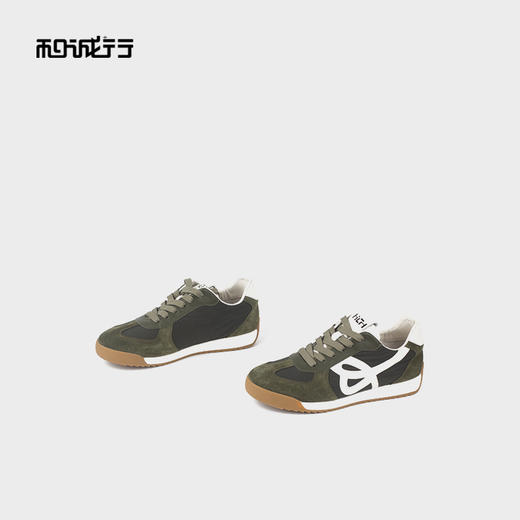 和诚行2025秋季系带舒适潮流复古男式休闲鞋0930252 商品图3