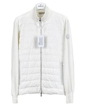 男款针织拼接羽绒服018