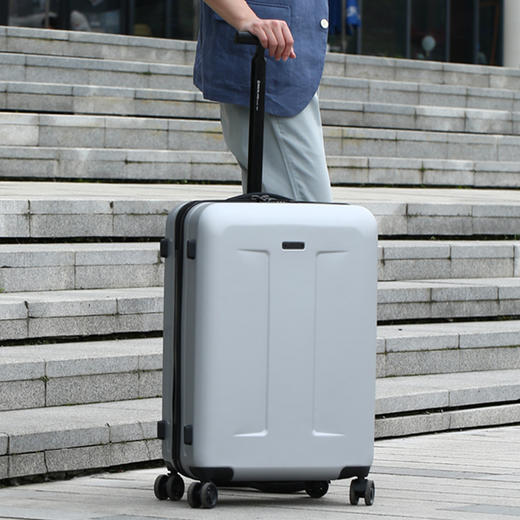 洛克兰轻邂逅系列单杆拉杆箱CRX14048  银色—rxs 商品图7