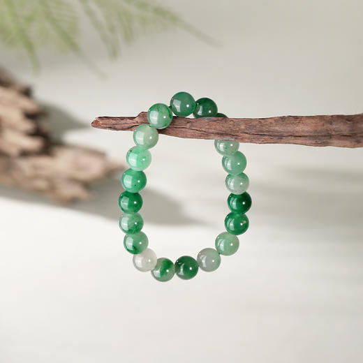 周六福青山叠翠非洲翠手串ZLF-J123082-9mm★ 商品图5