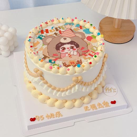 多款~客订图链接~夺金/糯米纸打印卡通蛋糕-低糖处理无添加 商品图2