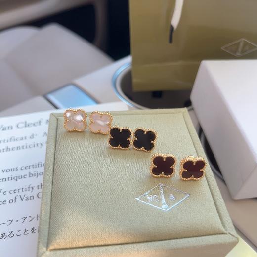 G458 梵K雅宝🍀四叶幸运系列Vintage Alhambra耳钉 商品图3