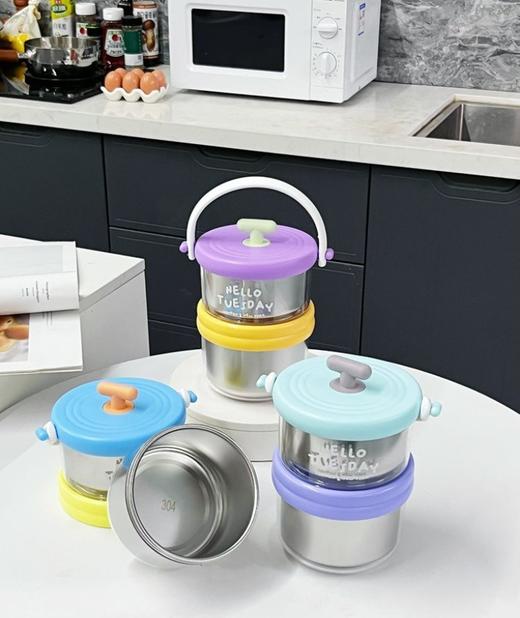 【团品】易铂洛可可提桶饭盒 商品图1